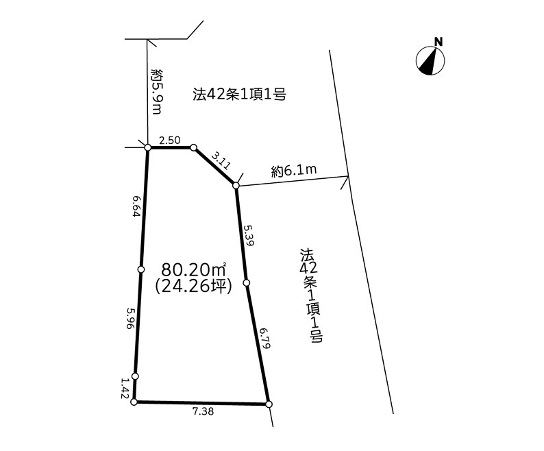 建築条件付売地 横浜市港南区東永谷1丁目