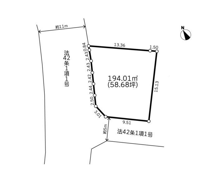 建築条件付売地 八王子市片倉町14期