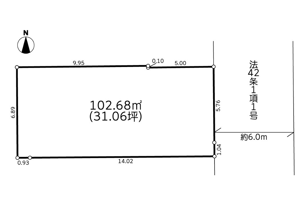建築条件付売地 座間市四ツ谷