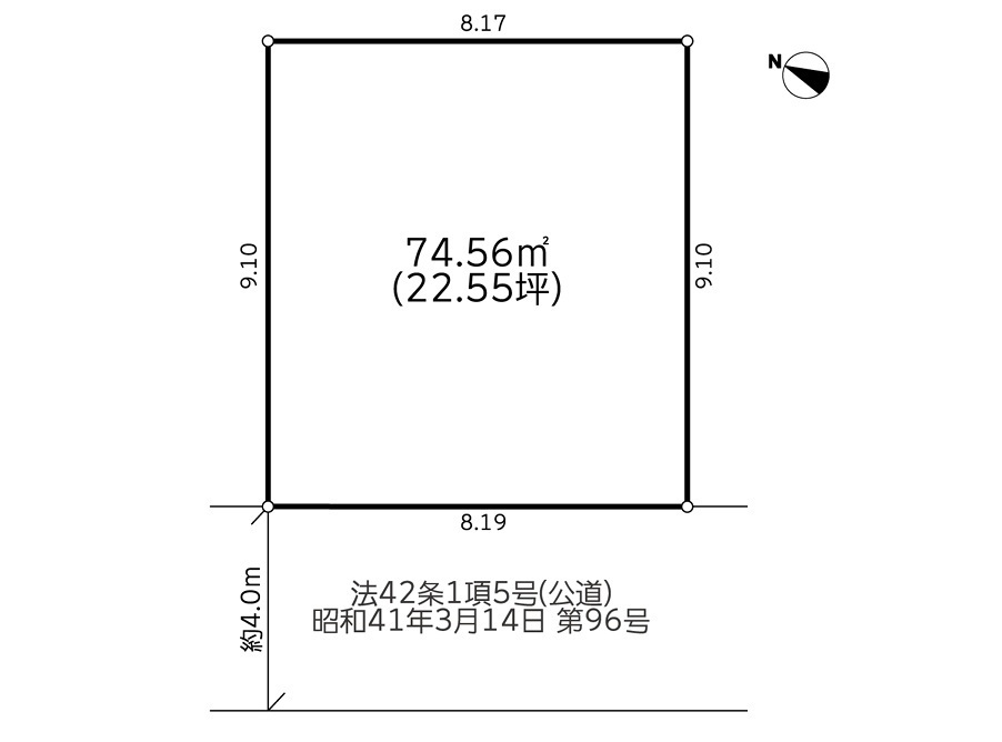 建築条件付売地 座間市ひばりが丘3丁目5期